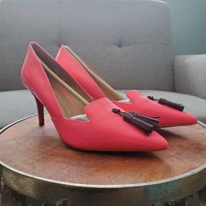 Banana Republic Neon Pink Patent Pumps 8.5 NEW!
